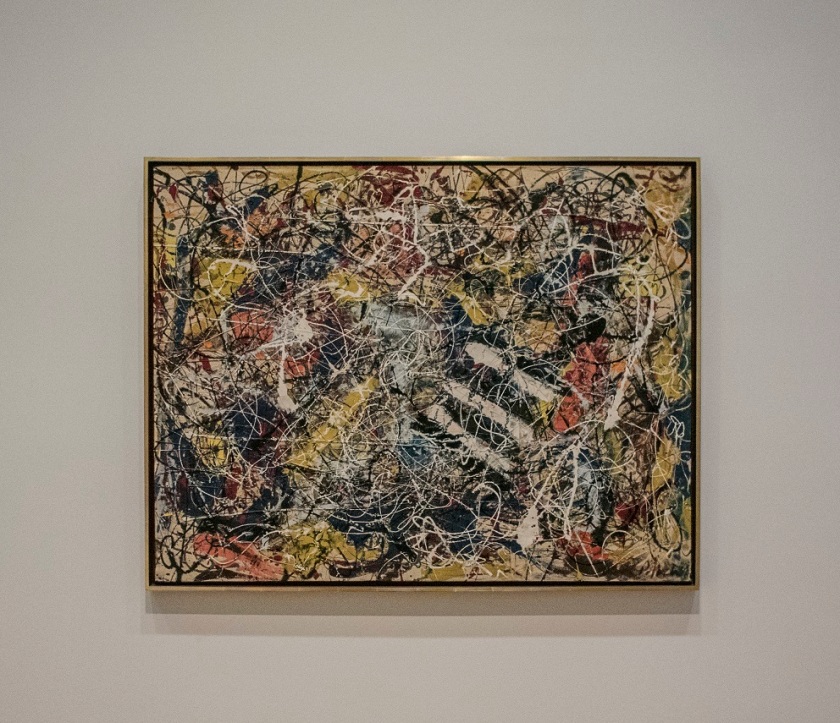 Jackson Pollock, Number 17A, Art Institute of Chicago