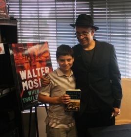 Ryan with Walter Mosley